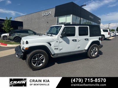 2018 Jeep Wrangler Unlimited Sahara - 4WD / CLEAN CARFAX / ONE OWNER