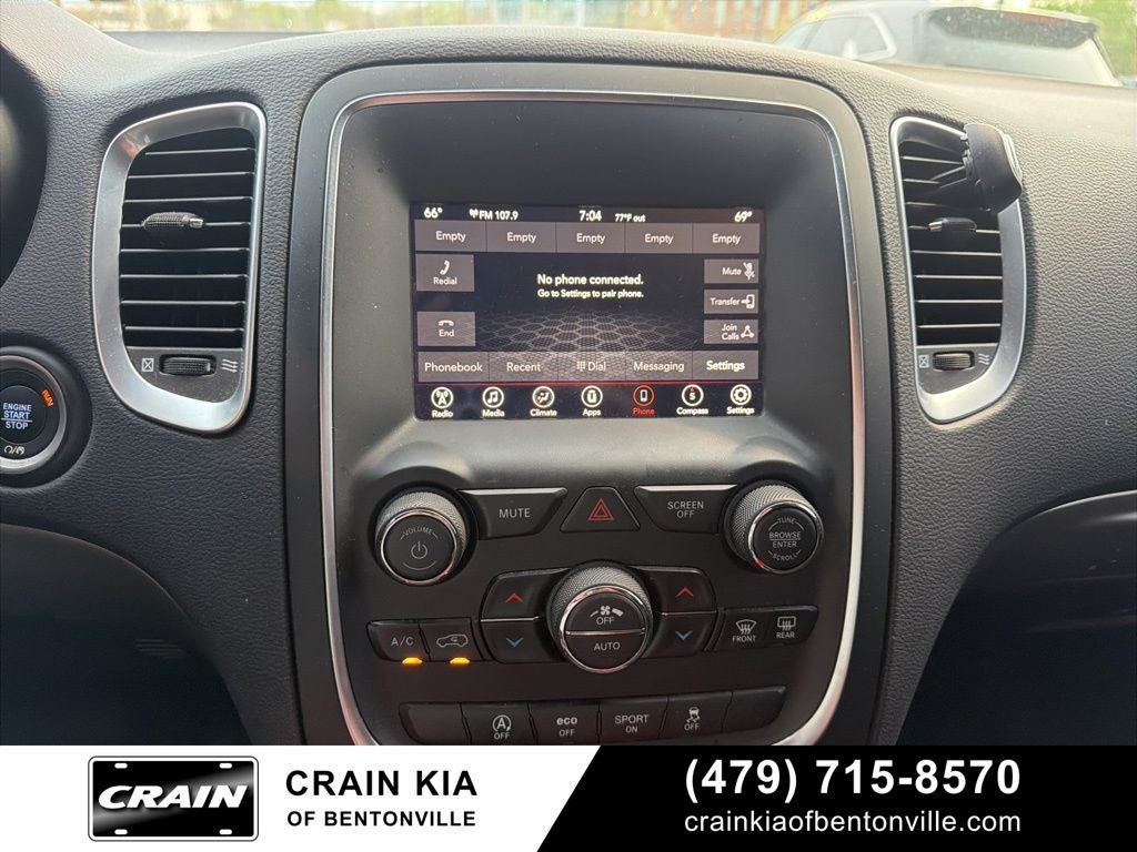 2019 Dodge Durango SXT - AWD / CLEAN CARFAX HISTORY