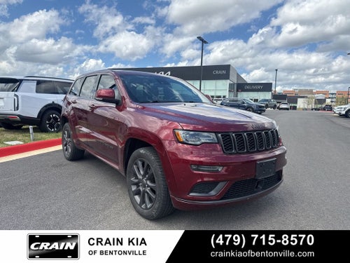 2018 Jeep Grand Cherokee High Altitude II - 4WD / CLEAN CARFAX / SUNROOF