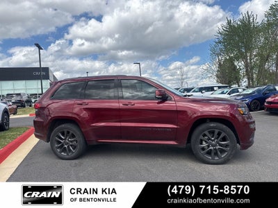 2018 Jeep Grand Cherokee High Altitude II - 4WD / CLEAN CARFAX / SUNROOF