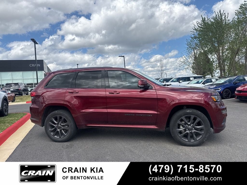 2018 Jeep Grand Cherokee High Altitude II - 4WD / CLEAN CARFAX / SUNROOF