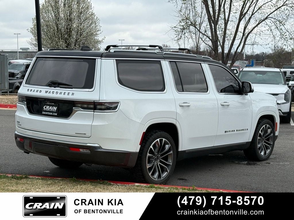 2022 Jeep Grand Wagoneer Series III - 4WD / PANORAMIC SUNROOF / CLEAN CARFAX