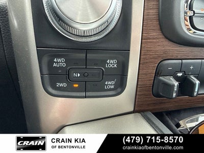 2016 RAM 1500 Laramie - 4WD / CLEAN CARFAX / ONE OWNER
