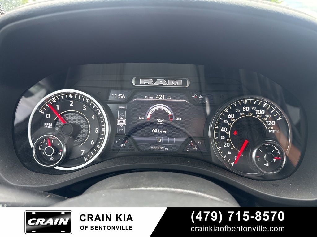 2025 RAM 1500 Laramie - 4WD / CLEAN CARFAX