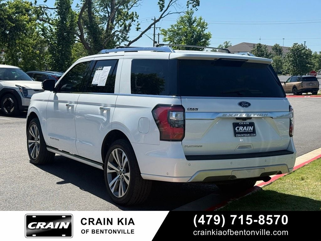 2020 Ford Expedition Platinum - $81,740 MSRP / 4WD / PANORAMIC SUNROOF