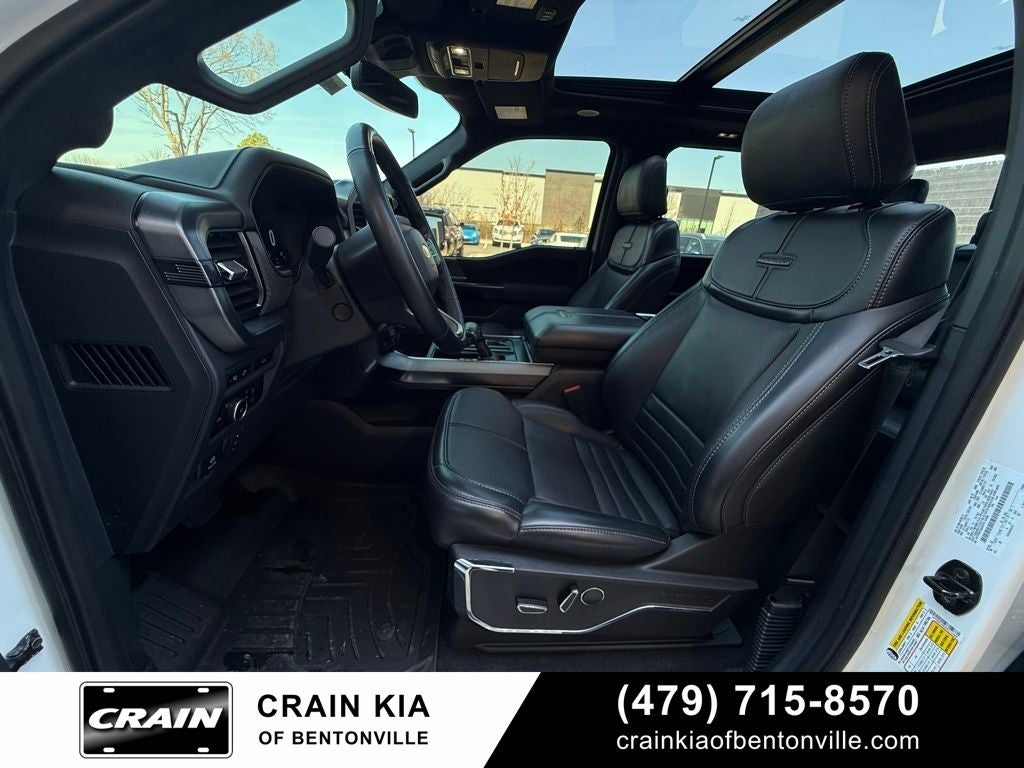 2023 Ford F-150 Platinum - 4WD / PANORAMIC SUNROOF / CLEAN CARFAX
