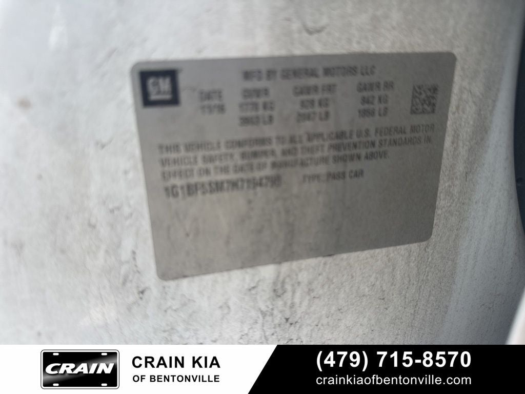 2017 Chevrolet Cruze Premier - CLEAN CARFAX HISTORY