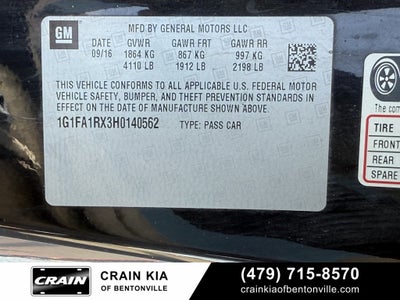 2017 Chevrolet Camaro 1LT