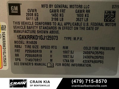 2016 GMC Acadia SLT-1 - CLEAN CARFAX / LEATHER