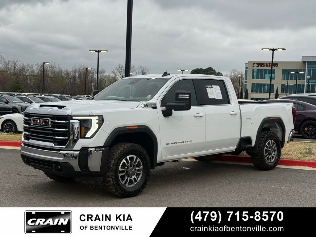 2024 GMC Sierra 2500HD SLE - 4WD / CLEAN CARFAX / ONE OWNER