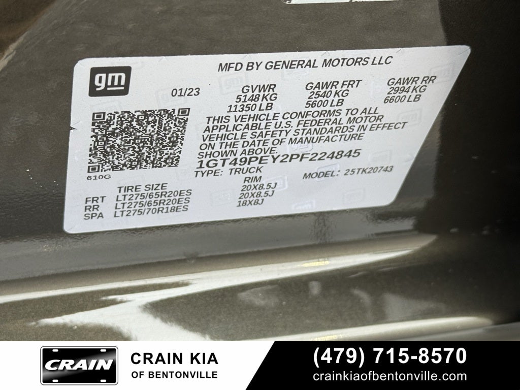 2023 GMC Sierra 2500HD AT4 - 4WD / SUNROOF / CLEAN CARFAX