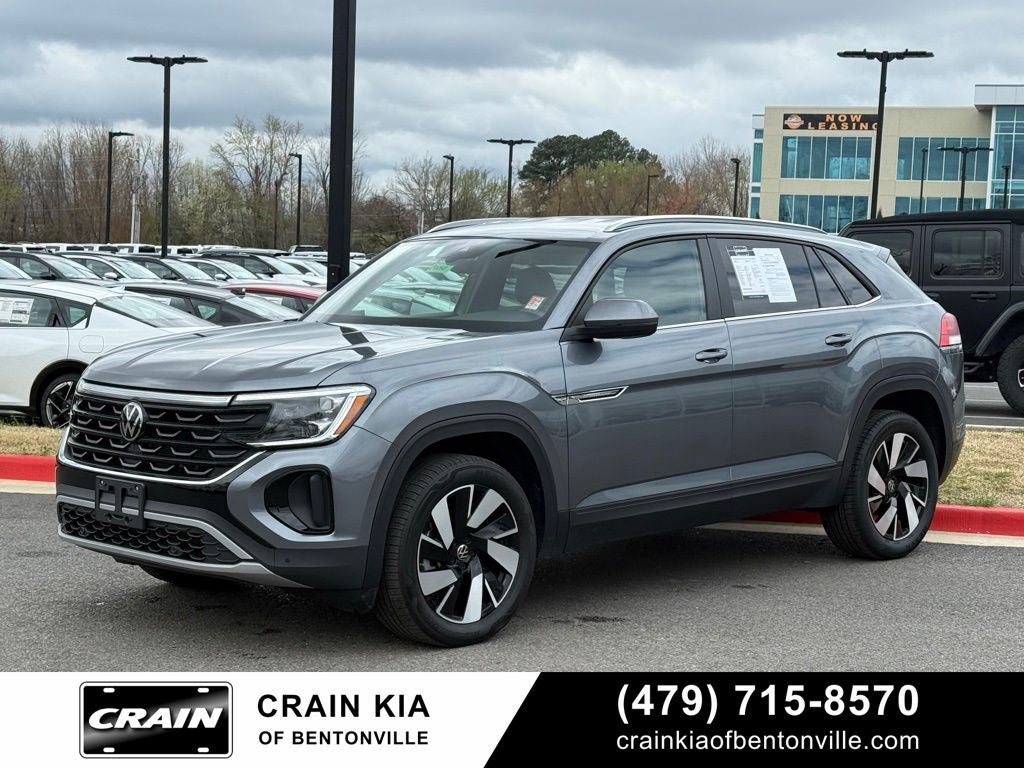 2025 Volkswagen Atlas Cross Sport 2.0T SE w/Technology - AWD / CLEAN CARFAX / ONE OWNER