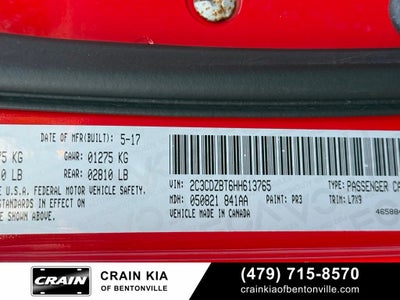 2017 Dodge Challenger R/T - CLEAN CARFAX / SUNROOF