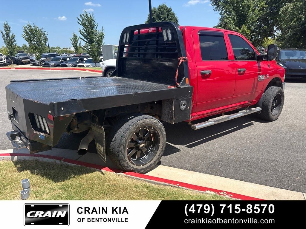 2018 RAM 3500 Tradesman - 4WD / CLEAN CARFAX / DIESEL - FLAT BED