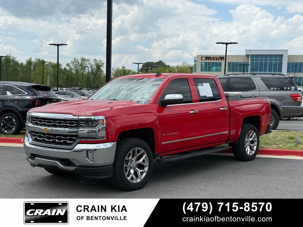 2018 Chevrolet Silverado 1500 LTZ 1LZ - 4WD / CLEAN CARFAX HISTORY