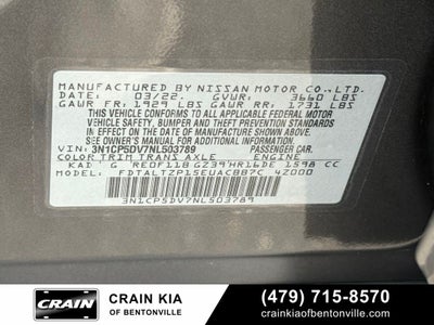 2022 Nissan Kicks SR - CLEAN CARFAX / ONE OWNER