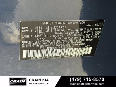 2025 Subaru Outback Premium - AWD / CLEAN CARFAX / ONE OWNER