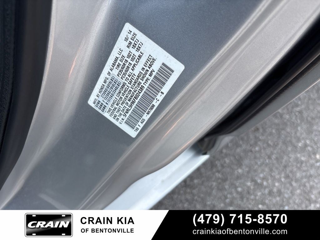 2015 Honda Odyssey Touring - SUNROOF