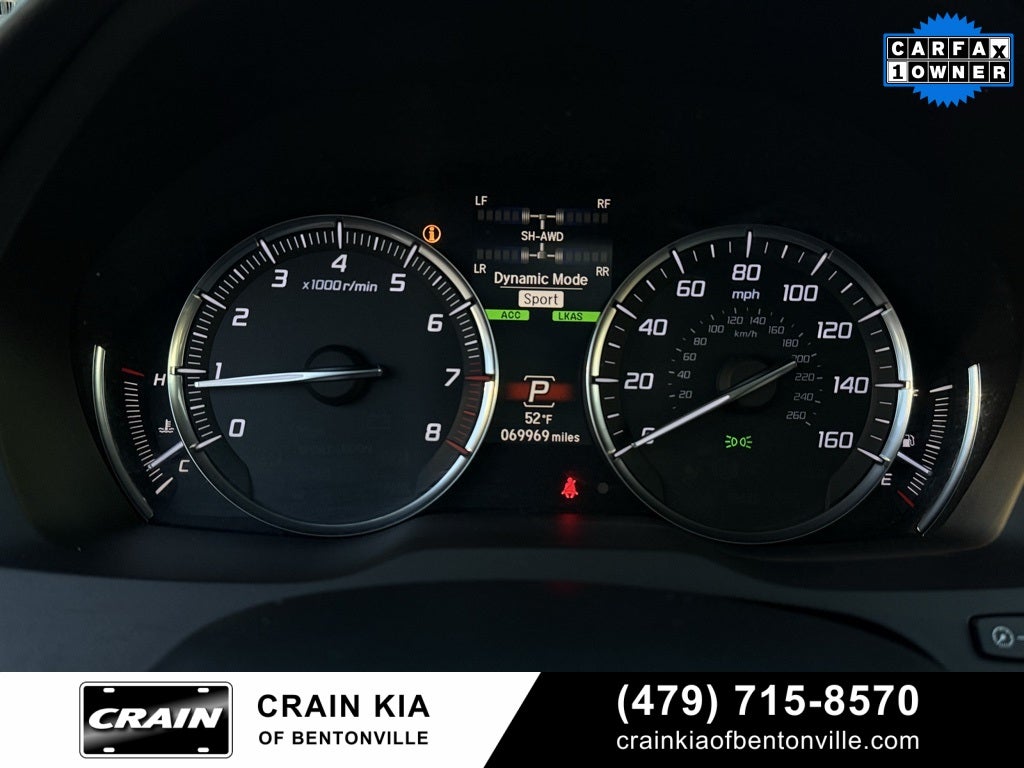 2020 Acura MDX Advance SH-AWD / SUNROOF / CARFAX ONE OWNER