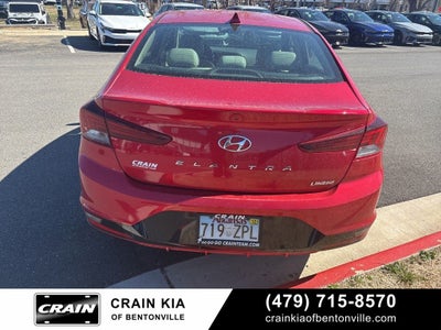 2020 Hyundai Elantra Limited - SUNROOF / CLEAN CARFAX
