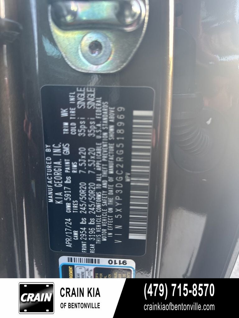 2024 Kia Telluride EX X-Line - KIA CPO / AWD / SUNROOF / ONE OWNER