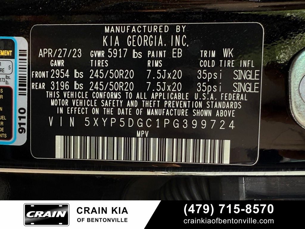 2023 Kia Telluride SX-Prestige X-Line - KIA CPO / AWD / SUNROOF / ONE OWNER