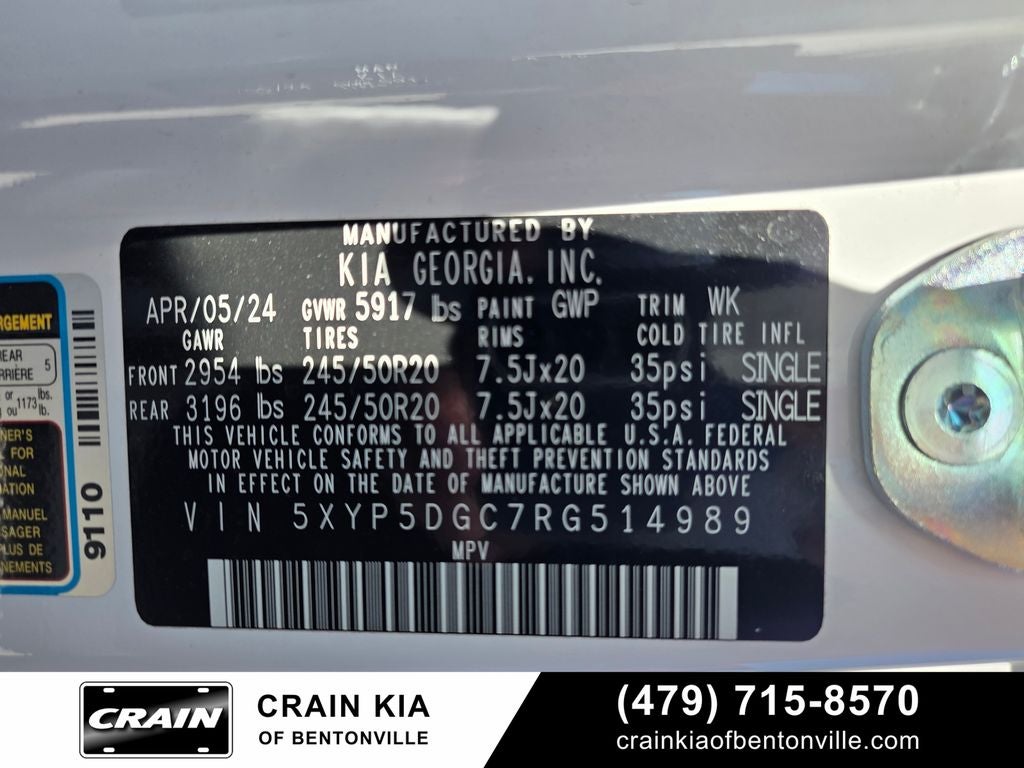 2024 Kia Telluride SX X-Line - KIA CPO / AWD / 1-OWNER / DUAL SUNROOF