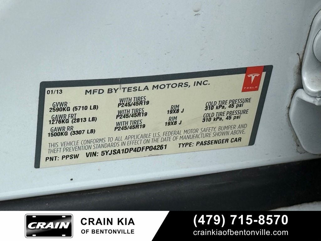 2013 Tesla Model S Performance - CLEAN CARFAX