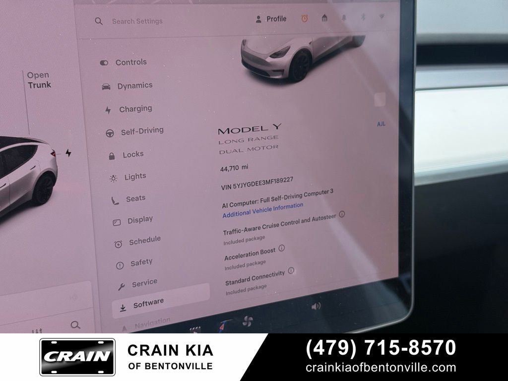 2021 Tesla Model Y Long Range - AWD / CLEAN CARFAX / ONE OWNER