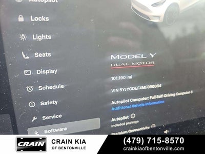 2021 Tesla Model Y Performance - AWD / CARFAX ONE OWNER