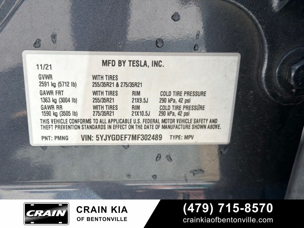 2021 Tesla Model Y Performance - AWD / CLEAN CARFAX HISTORY
