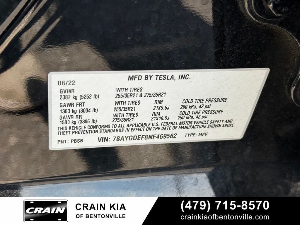 2022 Tesla Model Y Performance - AWD / CLEAN CARFAX / WHITE INTERIOR