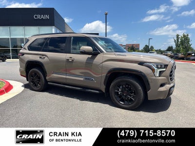 2026 Toyota Sequoia Platinum - 4WD / PANORAMIC SUNROOF / ONE OWNER