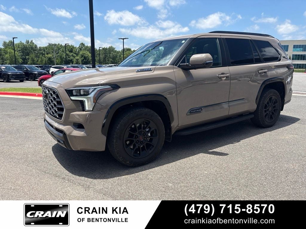 2026 Toyota Sequoia Platinum - 4WD / PANORAMIC SUNROOF / ONE OWNER