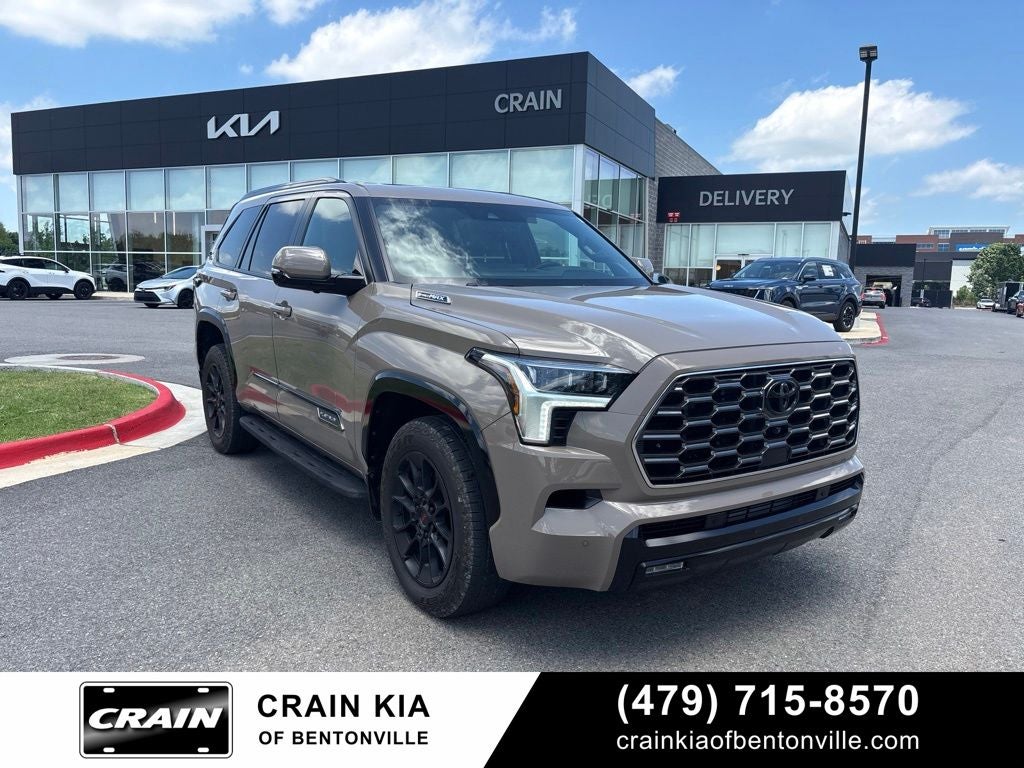 2026 Toyota Sequoia Platinum - 4WD / PANORAMIC SUNROOF / ONE OWNER