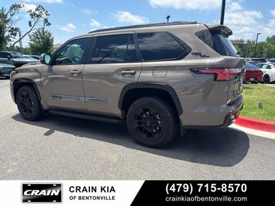 2026 Toyota Sequoia Platinum - 4WD / PANORAMIC SUNROOF / ONE OWNER