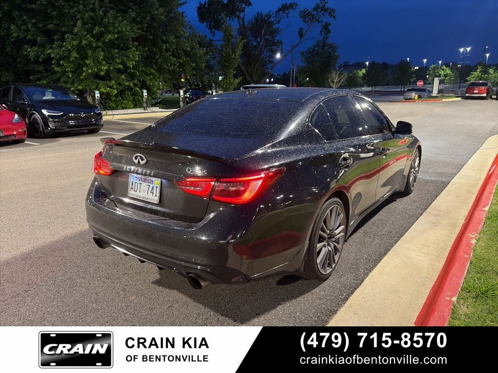 2018 INFINITI Q50 Red Sport 400 - SUNROOF / $55,960 MSRP NEW