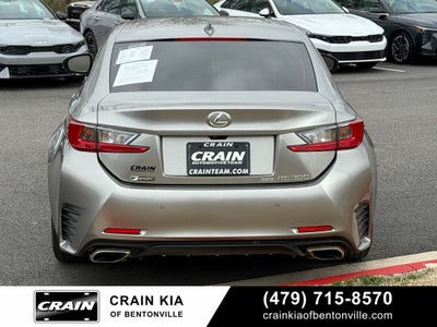 2018 Lexus RC 300 - F SPORT