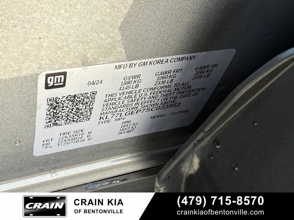 2025 Chevrolet Trax 1RS - CLEAN CARFAX