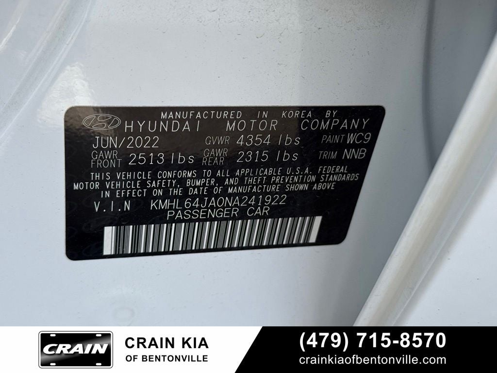 2022 Hyundai Sonata SEL - CLEAN CARFAX