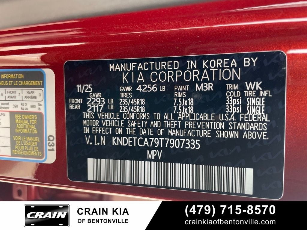 2026 Kia Seltos SX - KIA CPO / AWD / SUNROOF