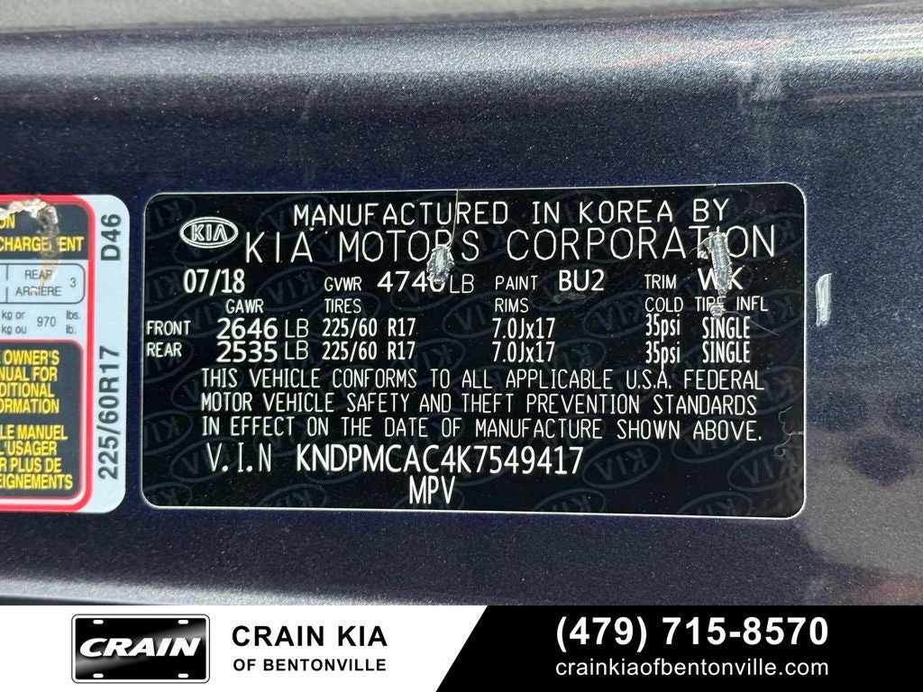 2019 Kia Sportage LX - AWD