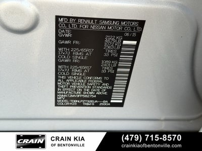 2015 Nissan Rogue S - AWD / CLEAN CARFAX