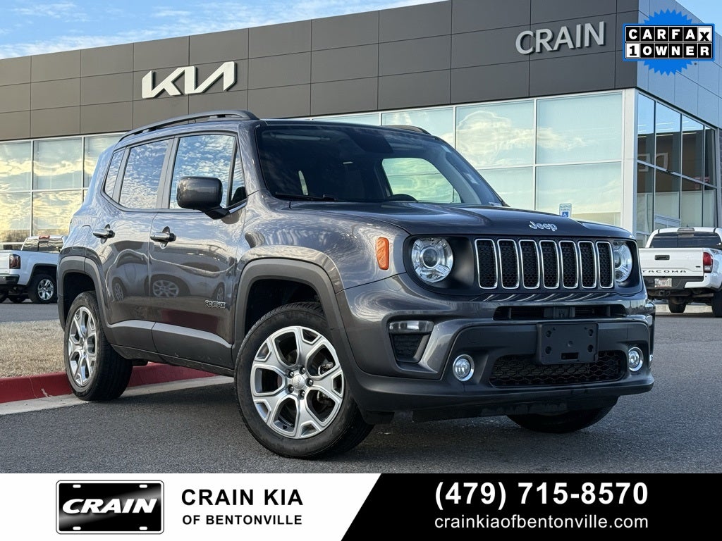 2019 Jeep Renegade Latitude - 4WD / CLEAN CARFAX / ONE OWNER