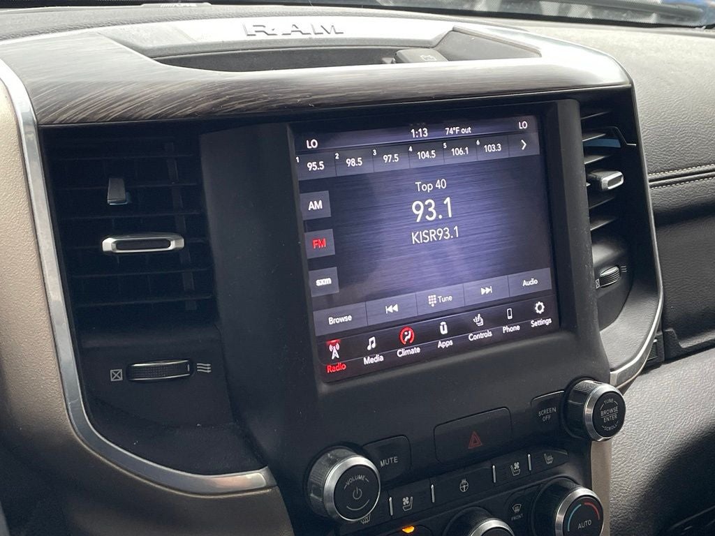 2020 RAM 1500 Laramie 4X4 / COOLED SEATS / CLEAN CARFAX
