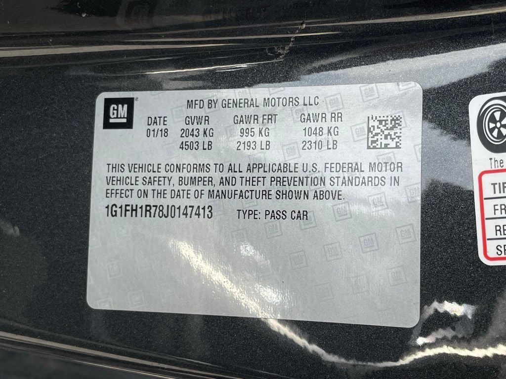 2018 Chevrolet Camaro SS / CLEAN CARFAX / SUNROOF 2SS