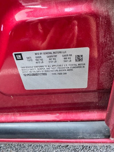2013 Chevrolet Cruze 1LT