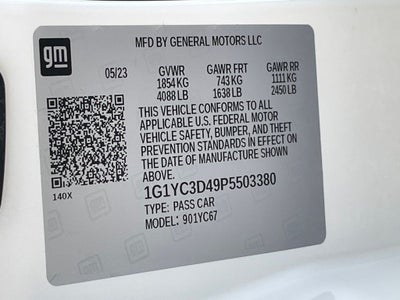 2023 Chevrolet Corvette Stingray 3LT