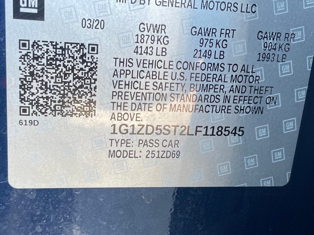 2020 Chevrolet Malibu LT