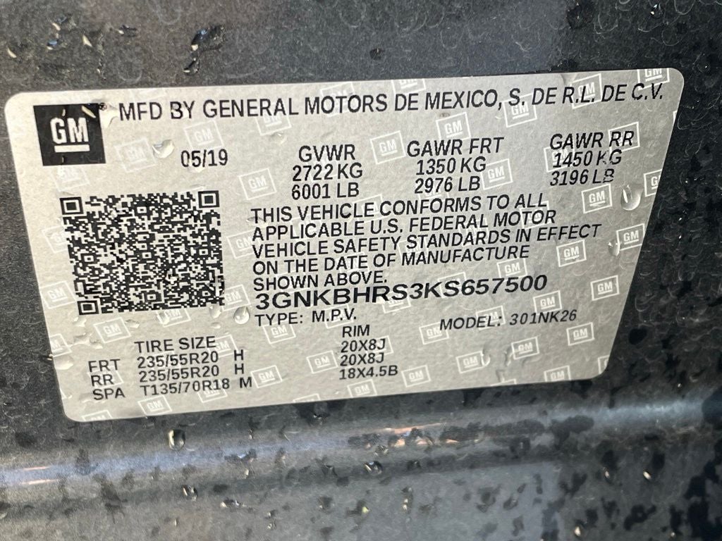 2019 Chevrolet Blazer Base 3LT